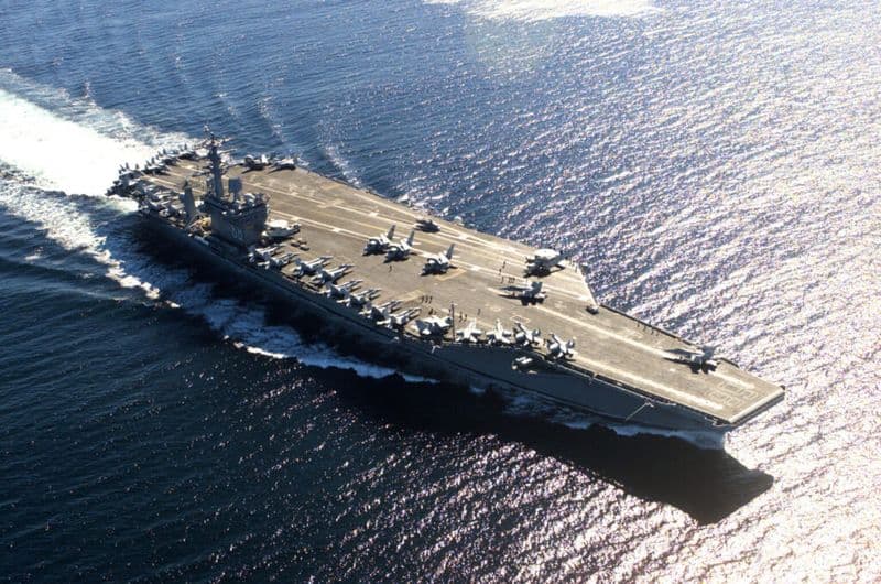 World’s oldest active supercarrier conducts one of its final major overseas missions
