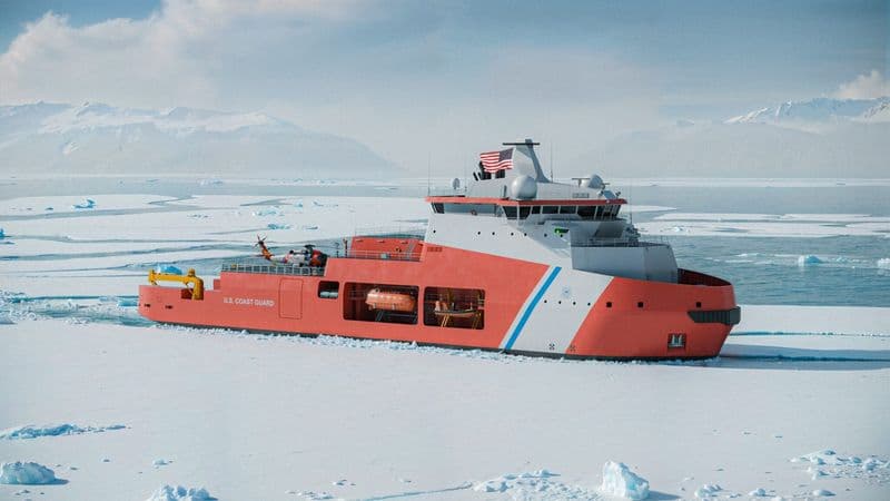 Contract finalized for USCG’s five new Arctic security cutters