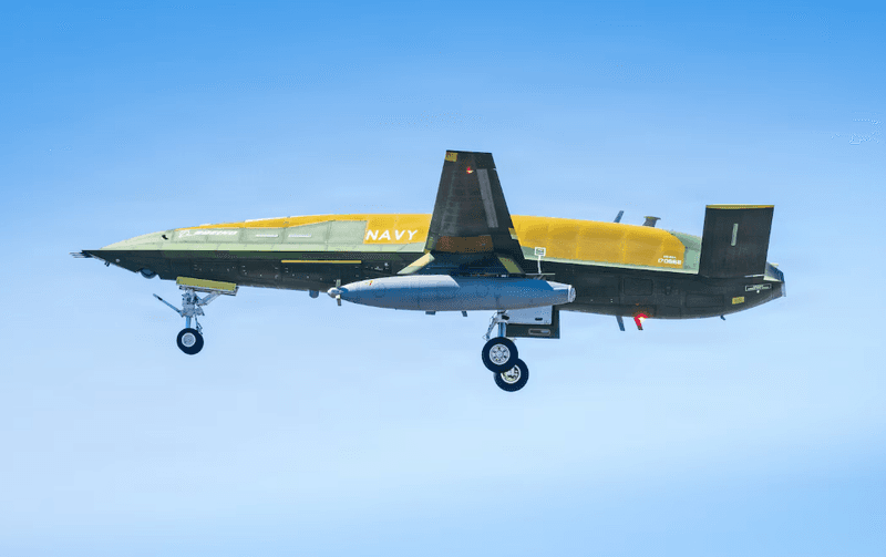 US Navy’s MQ-25A Stingray completes first test flight