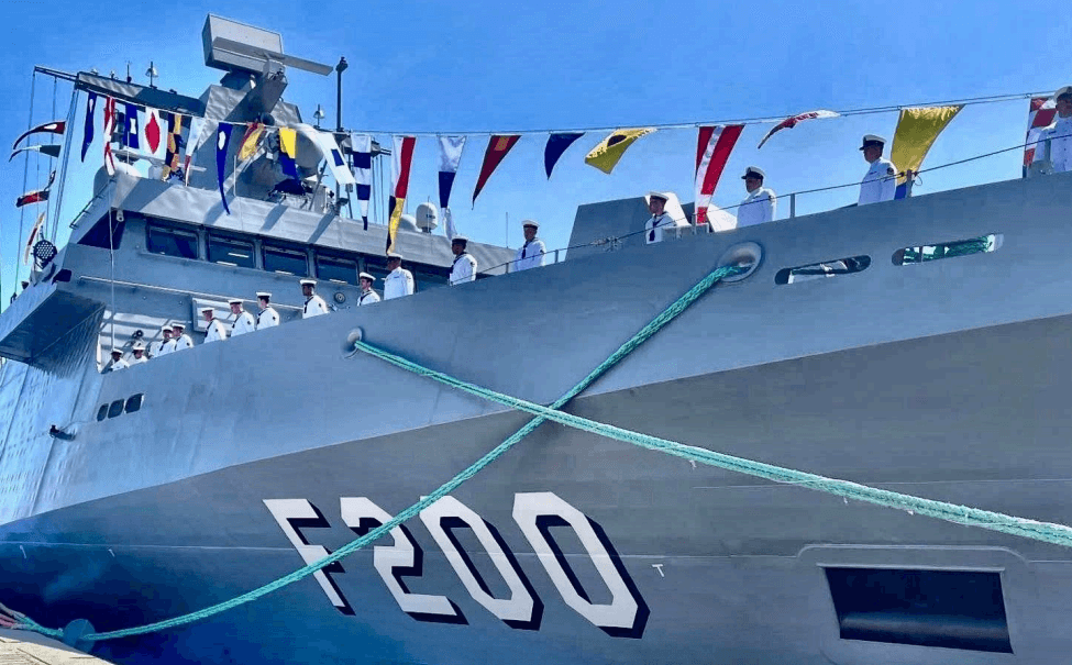 Brazilian Navy commissions first Tamandaré-class frigate
