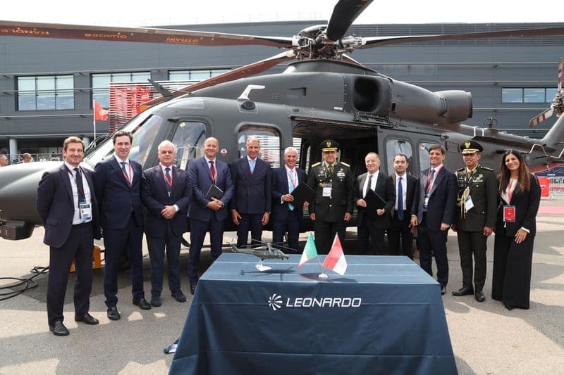 Leonardo, Indonesia ink LOI for AW149 naval helicopter program