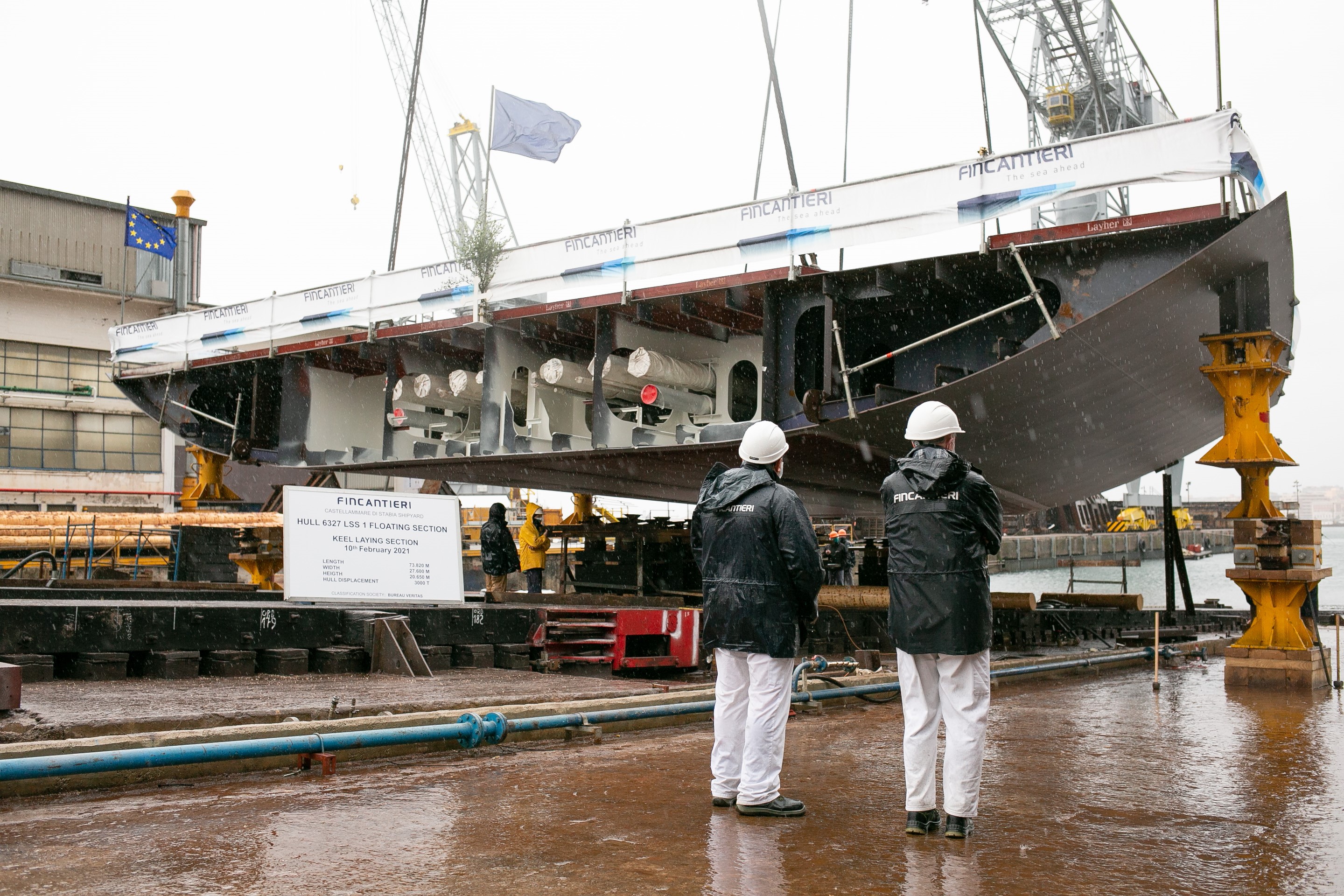 Keel laying