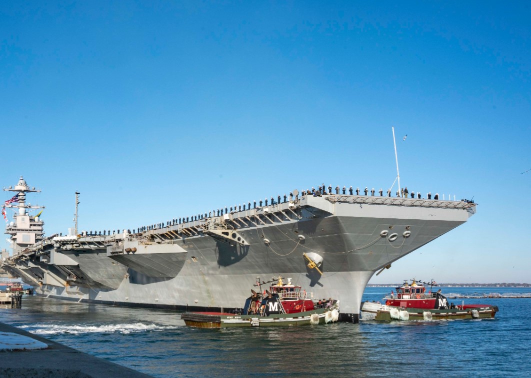 USS Gerald R. Ford wraps up its maiden deployment