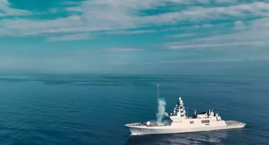 Türkiye's first national frigate fires first missile from