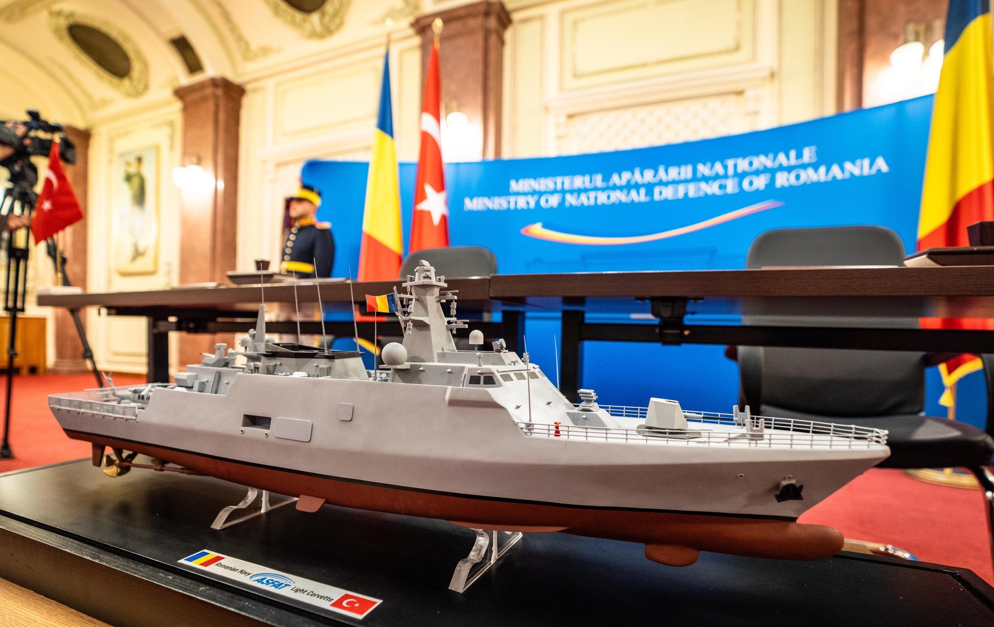 Romania acquires Turkish Hisar-class corvette to modernize fleet