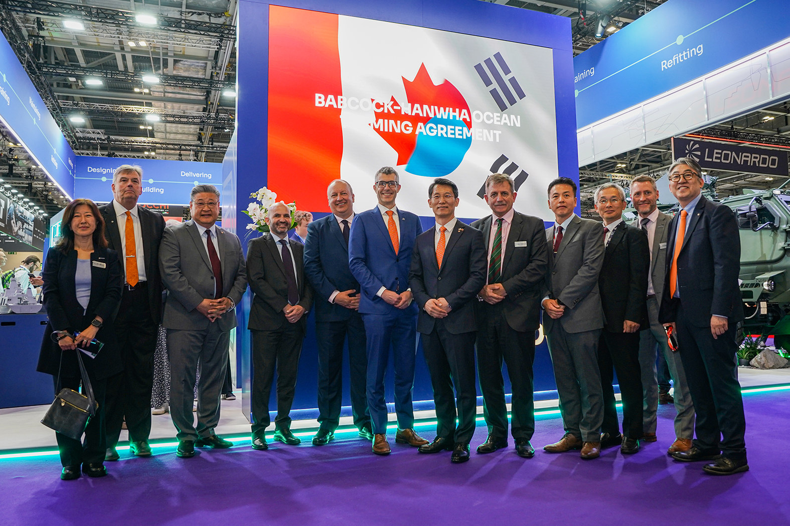 Hanwha Ocean, Babcock join forces on Canadian Patrol Submarine Project 