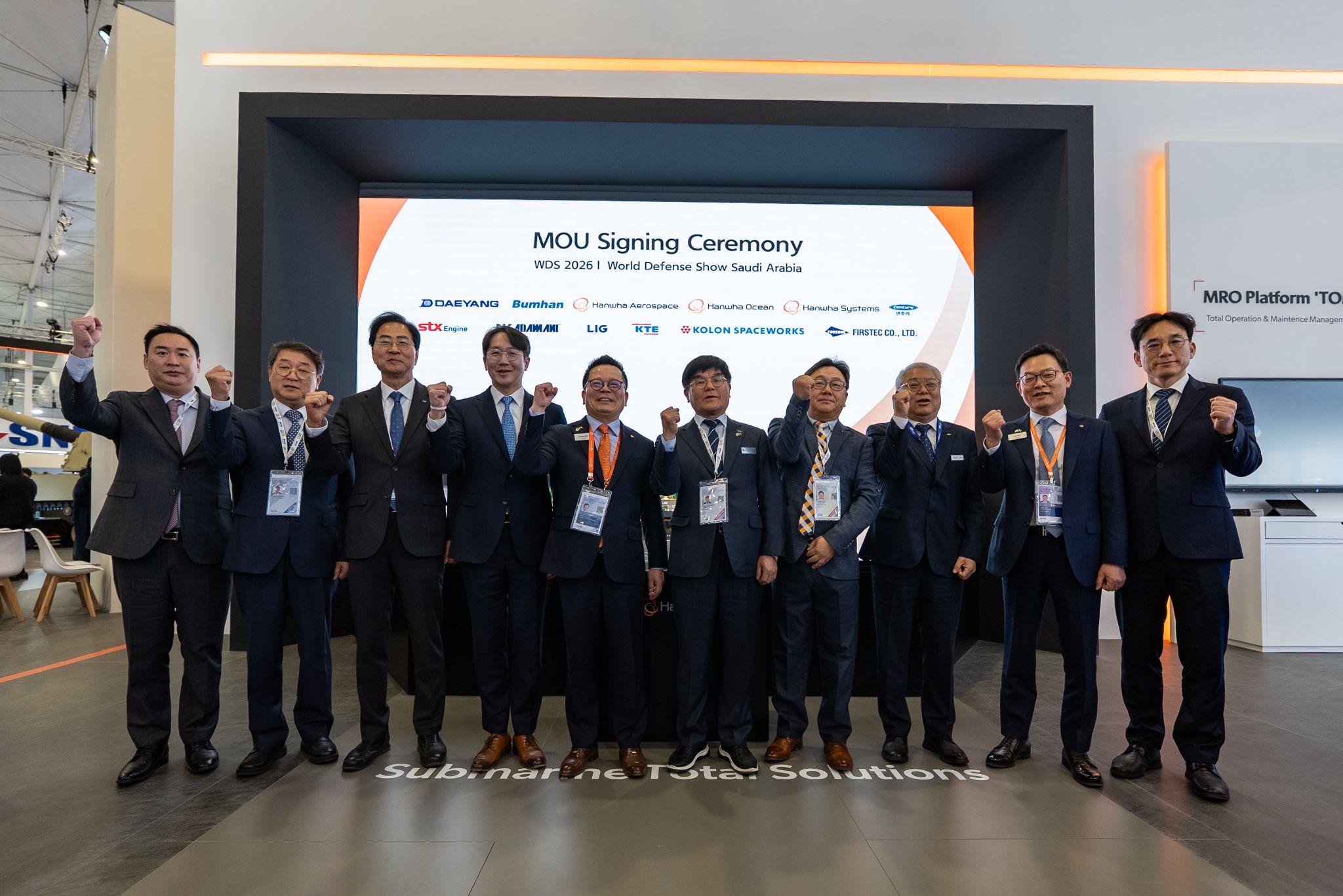 Hanwha Ocean links up with South Korean firms to pursue submarine projects in Middle East