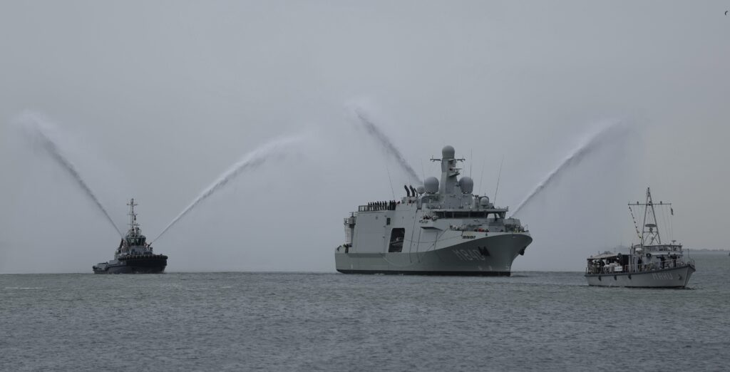 Dutch Navy welcomes first mine countermeasure vessel under rMCM program