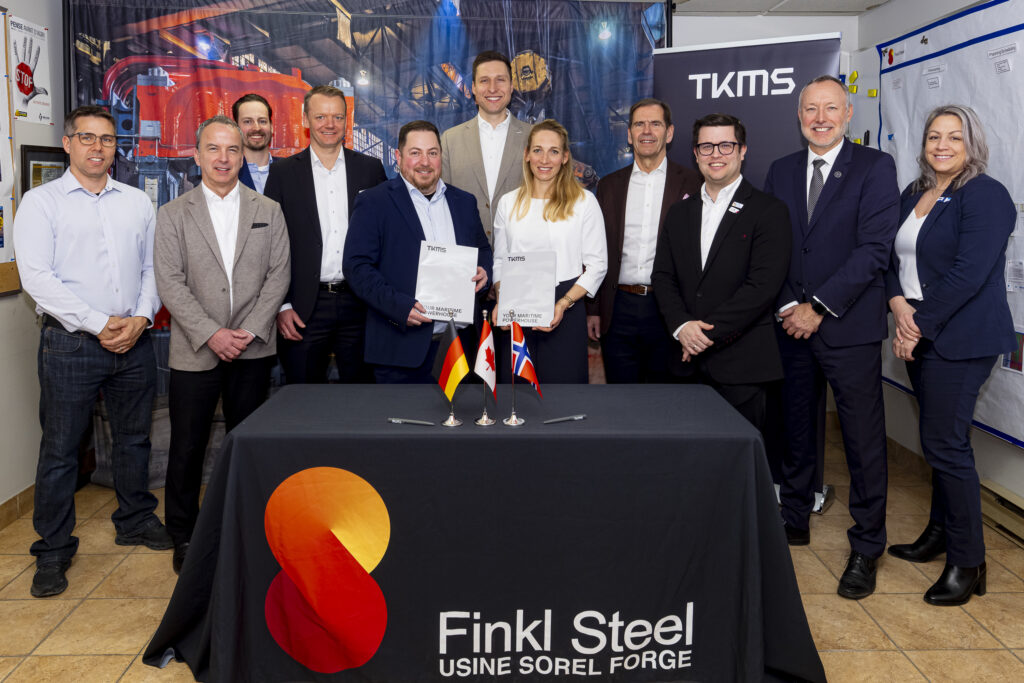 TKMS forges new industrial partnership for Canadian Navy’s submarine program